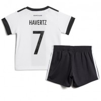Maglie da calcio Germania Kai Havertz #7 Prima Maglia Bambino Mondiali 2022 Manica Corta (+ Pantaloni corti)